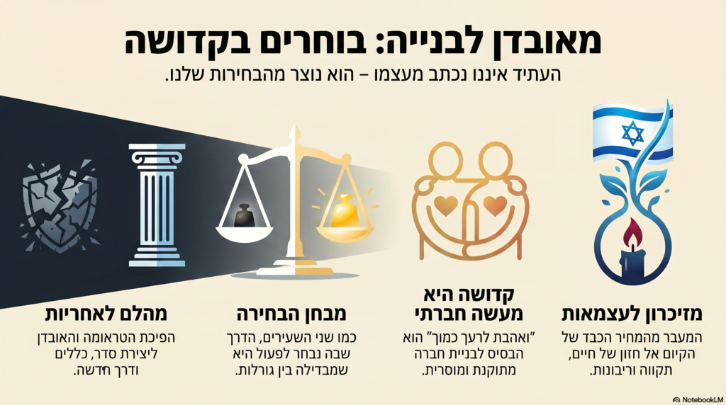 חומש ויקרא- פרשות אחרי מות- קדושים: הזיכרון והעצמאות – דנה בפרשה